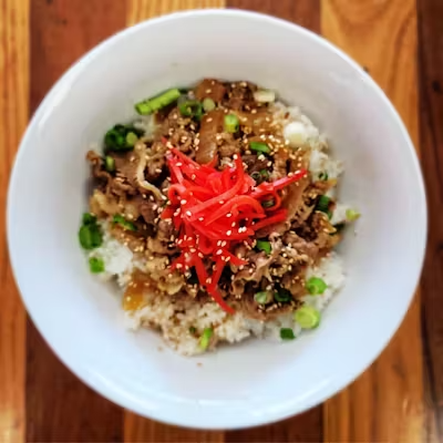 "\u003cstrong\u003eJapanese Beef Bowl\u003c/strong\u003e"